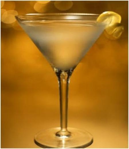 Smoky Martini Cocktail