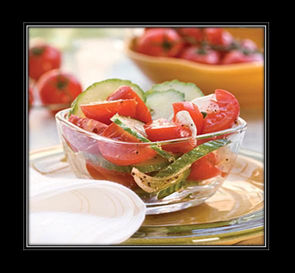 Tomato and Cucumber Salad