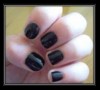 black nail polish