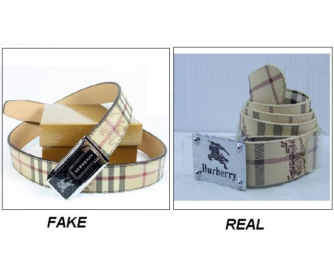 How to Spot Fake Burberry Belts