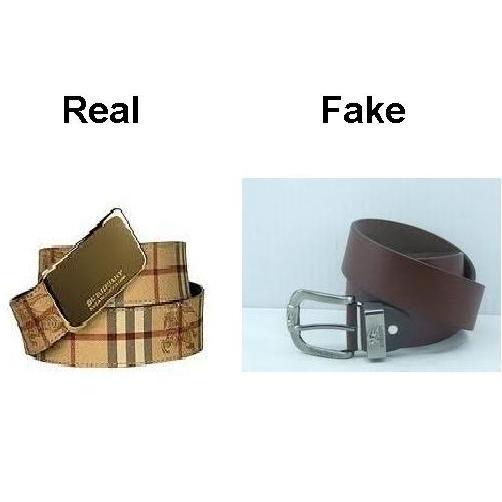 How to Spot Fake Burberry Belts