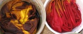 how to dye clothes in tubs