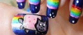 How to make nail stickers