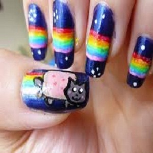 How to make nail stickers