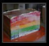 make a rainbow cake