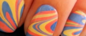 how to make marbled nails