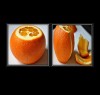 peel off oranges