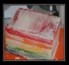 make a rainbow cake