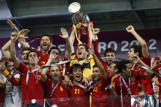 Soccer Euro 2012 Final Spain Italy