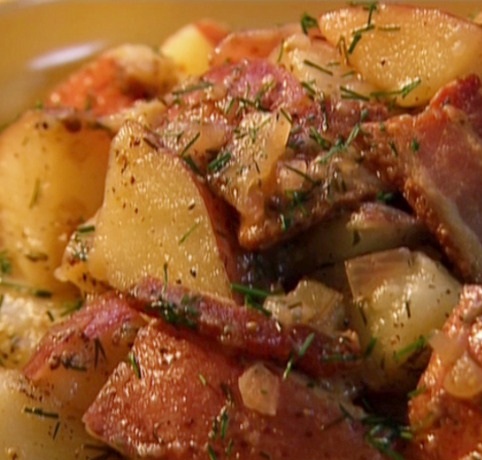 Hot Potato Salad with Bacon Recipe