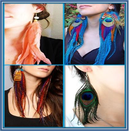 Feather Earrings