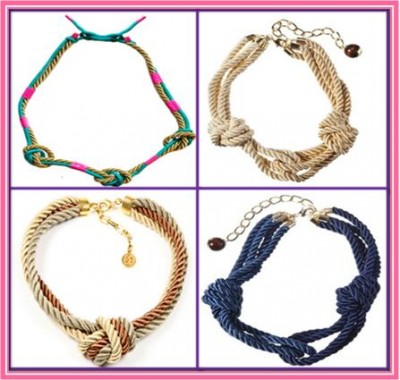 How to Make a Knotted Rope Necklace