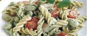 Pasta Ham and Broad Bean Salad Recipe