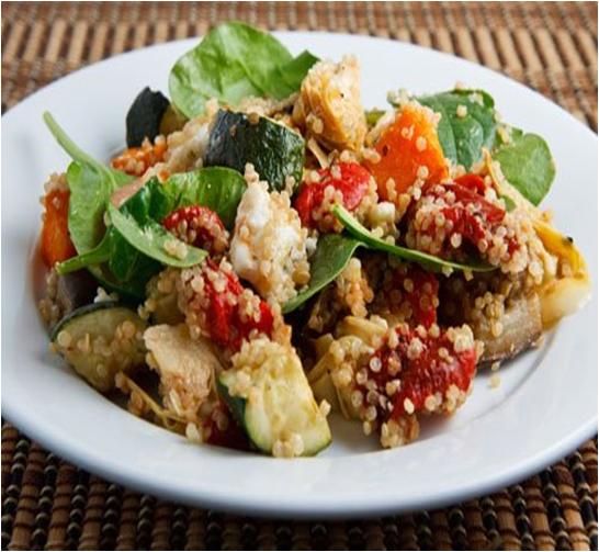 Roasted Vegetable Quinoa Salad Recipe