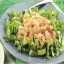 Warm Potted Shrimps on Shredded Lettuce Salad recipe