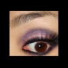 apply purple smoky eye makeup