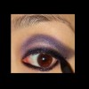 apply purple smoky eye makeup
