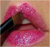 Create Glitter Lips