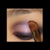 apply purple smoky eye makeup