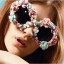 make flower-embellished sunglasses