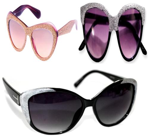 glitter sunglasses