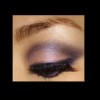apply purple smoky eye makeup