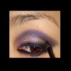 apply purple smoky eye makeup