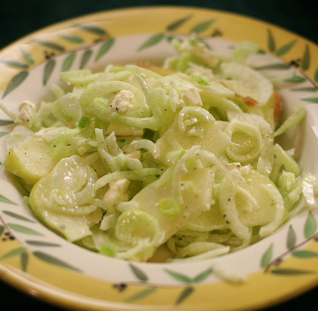 Fennel Apple and Blue Cheese Salad Recipe