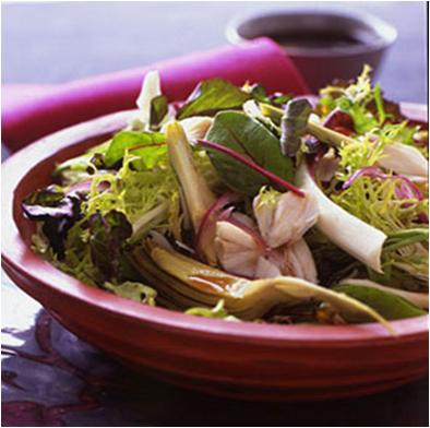 Fresh Artichoke and Crab Salad Recipe