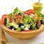 Greek Salad with Tahini Dressing Recipe