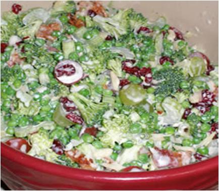 Raw Veggie Picnic Salad Recipe