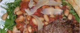 Rocket Salad with Cannellini Beans Recipe