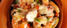 Seafood Tapas Salad Recipe