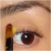 Gold and Black Cat Eye Makeup
