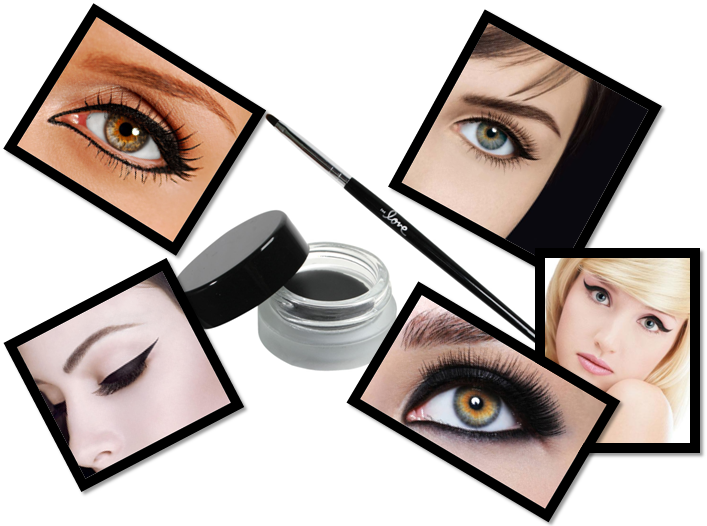 how to apply gel eyeliner