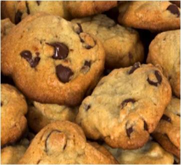 Dark Chocolate Chip and Vanilla Cookies