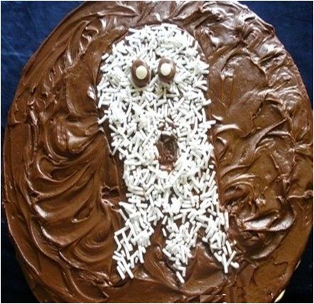 Halloween Ghost Cake