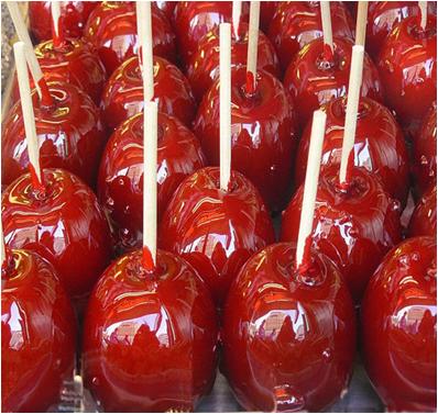 Halloween Candy Apples