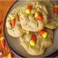Halloween Candy Corn and Peanut Cookies