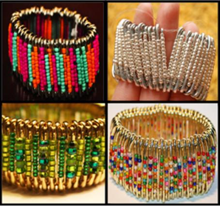 How to Make Safety Pin Bracelet