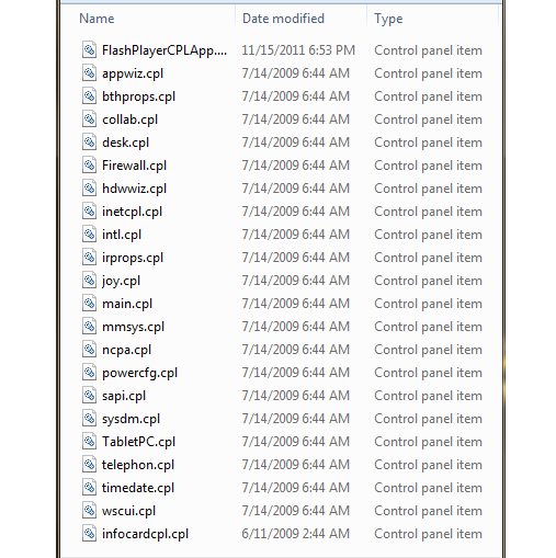 Restrict Access to Control Panel Items