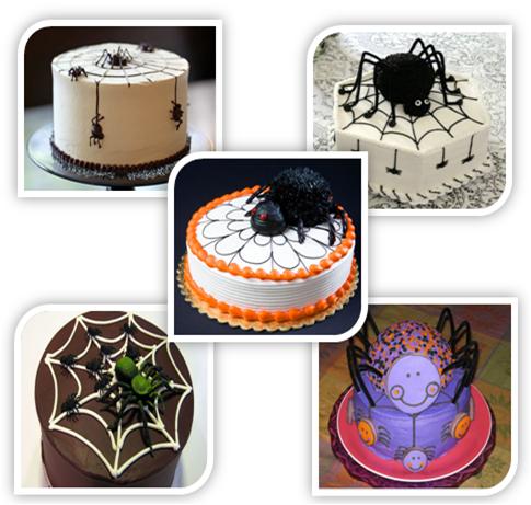 Halloween Spider Cake