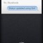 How to Update Facebook Status using Siri