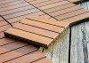 How to install deck tiles