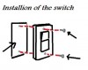 How to install cordless switch