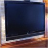 television on wall