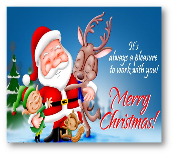 Christmas Card to Boss
