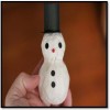 Cotton Snowman's Buttons