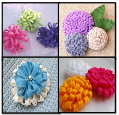 Felt Flower