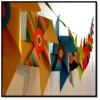 Paper Pinwheel Garland